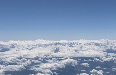 Low angle view of cloudscape