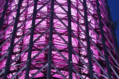 Low angle view of built structure against sky