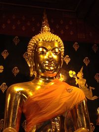 Buddha statue in temple