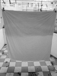 View of tiled floor