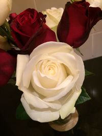 Close-up of rose bouquet