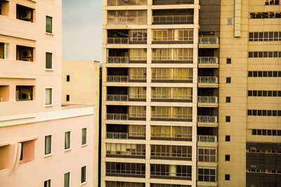 Full frame shot of residential building