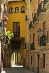 Street amidst buildings in city