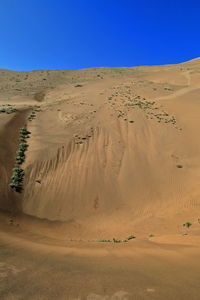 1193 leeward side-lake nuoertu's w.megadune-e.facing slope- badain jaran desert-inner mongolia-china