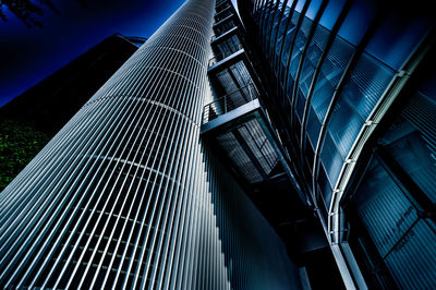 Low angle view of modern building