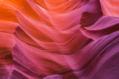 Full frame shot of rock formations