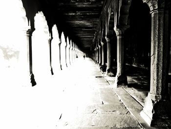 Corridor of building