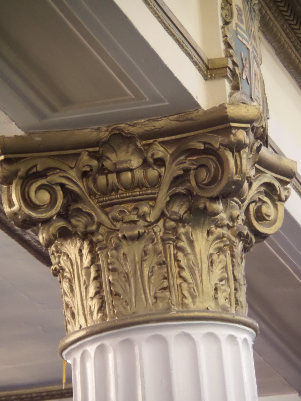 Ionic column.