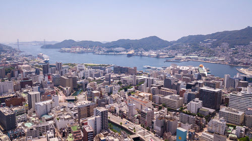 Aerial view of cityscape