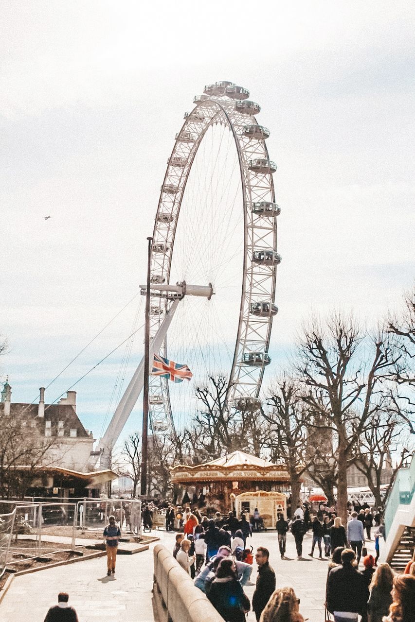 VIEW OF AMUSEMENT PARK RIDE