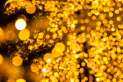 Bokeh-abstraction, daydreaming of exuberance and dreams come true