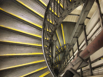 Staircase of modern building in city