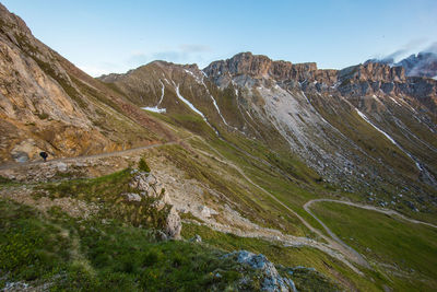 Scenic view of mountains