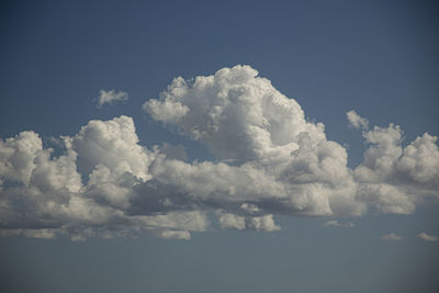 Low angle view of clouds in sky