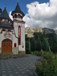 Exterior of building against sky