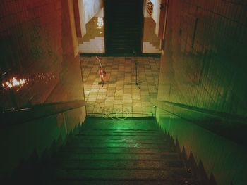 Narrow alley in alley