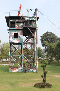 View of built structure against sky