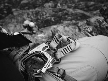Close up of human hand