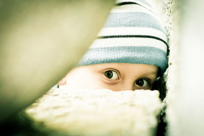 Close-up portrait of baby