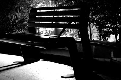 Empty bench