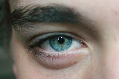 Close-up of eye of person