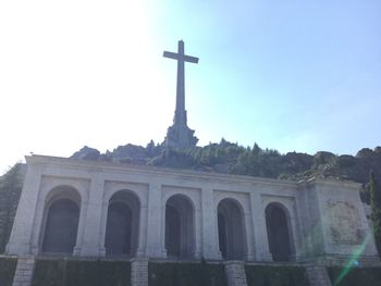 View of cathedral against clear sky