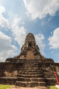 Low angle view of a temple