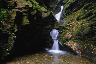 Waterfall in forest