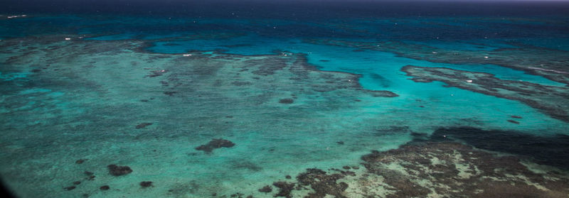 Scenic view of blue sea
