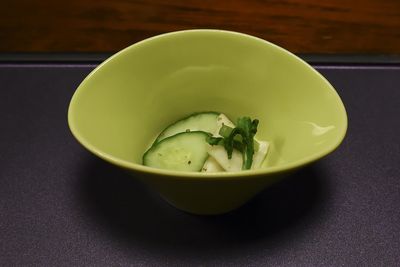 Close-up of food in plate