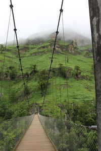 Scenic view of landscape with mountains in background