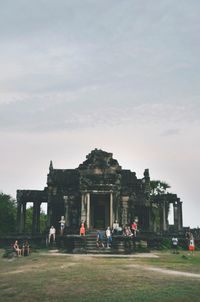 Built structure against the sky