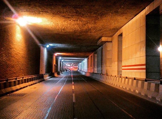 VIEW OF TUNNEL