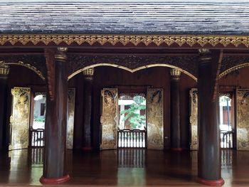 Interior of temple