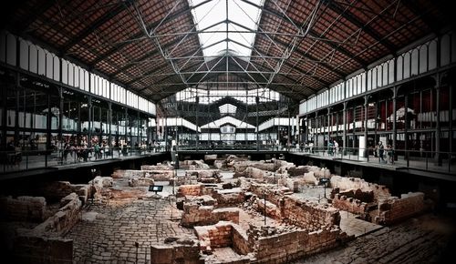 Interior of old building