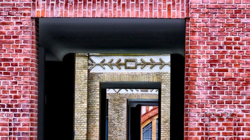 Close-up of brick wall