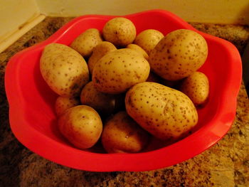 Close-up of fruits on table