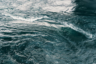 Full frame shot of sea water