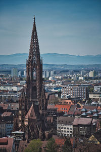 Freiburg minster, old church in freiburg im breisgau