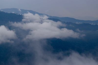 Scenic view of clouds in sky