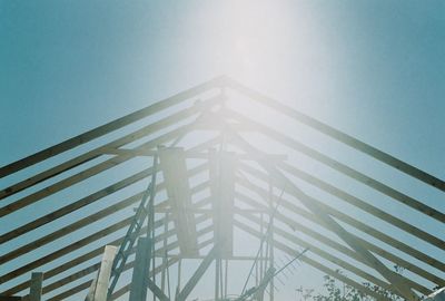 Low angle view of modern building