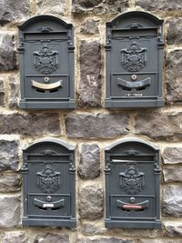 Close-up of vintage clock