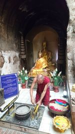 Statue in temple