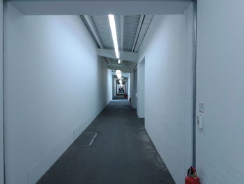 Corridor of building