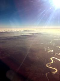 Aerial view of landscape
