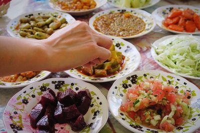 Close-up of food in bowl