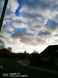 Trees against sky