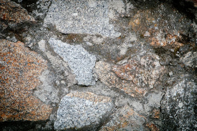 Full frame shot of stone wall