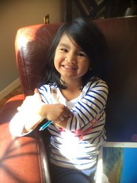 Portrait of a young woman