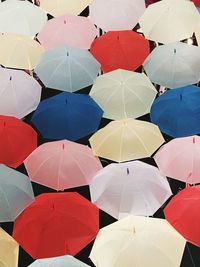 Full frame shot of umbrella